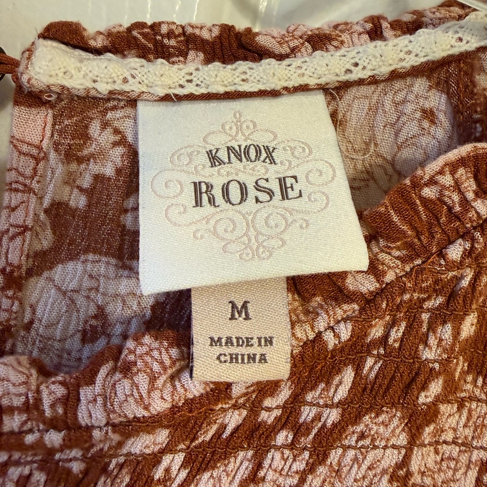 Knox Rose Brown Floral Dress - Picture 2 of 2